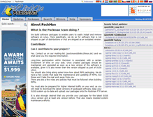 Tablet Screenshot of packman.links2linux.com