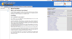 Desktop Screenshot of packman.links2linux.de