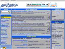 Tablet Screenshot of links2linux.com